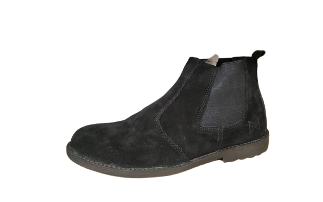 Mens Suede Gusset Boots