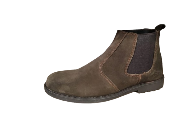 Mens Suede Gusset Boots