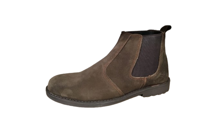 Mens Suede Gusset Boots