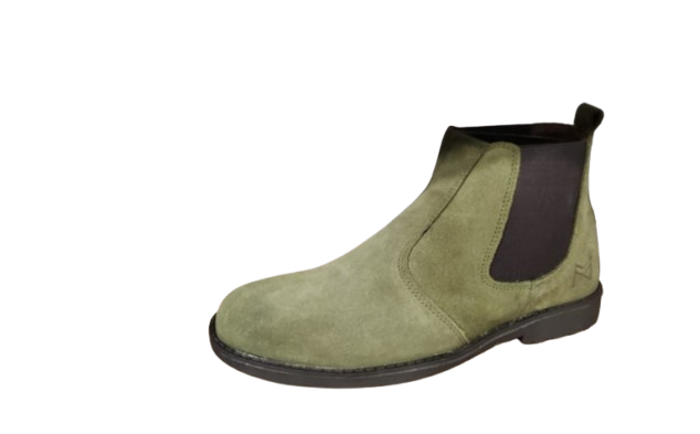 Mens Suede Gusset Boots