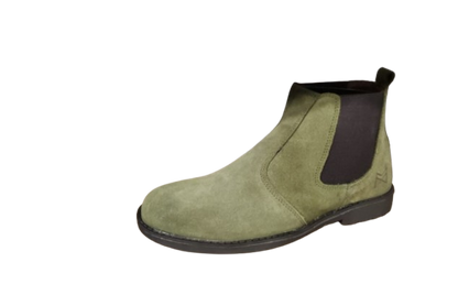 Mens Suede Gusset Boots