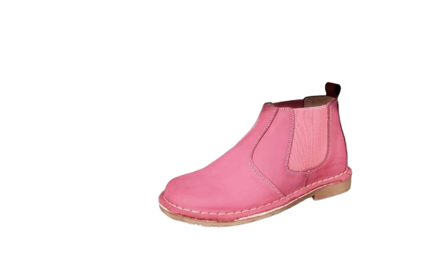 Ladies Gusset Boots (Genuine Leather Nubuck)