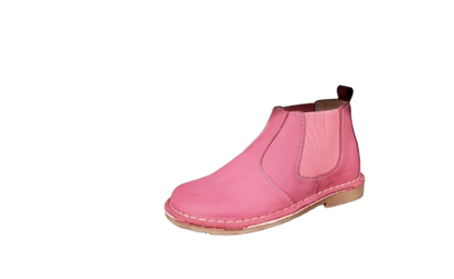 Ladies Gusset Boots (Genuine Leather Nubuck)