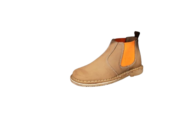 Ladies Gusset Boots (Genuine Leather Nubuck)