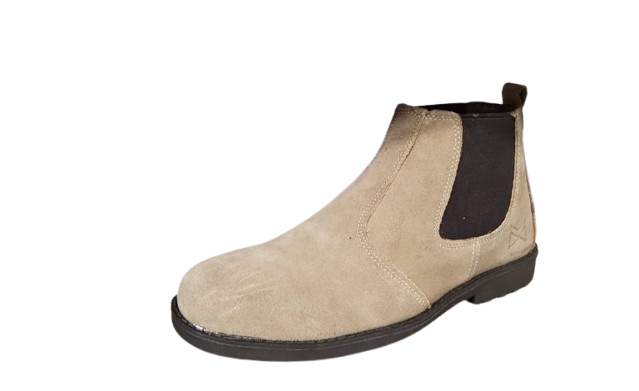 Mens Suede Gusset Boots