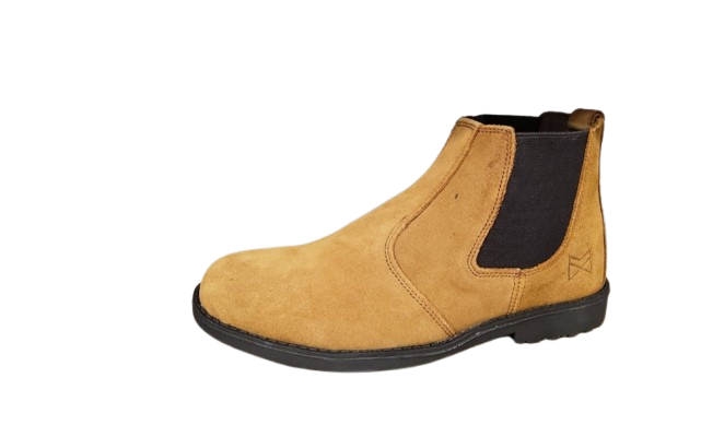 Mens Suede Gusset Boots