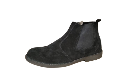 Mens Suede Gusset Boots
